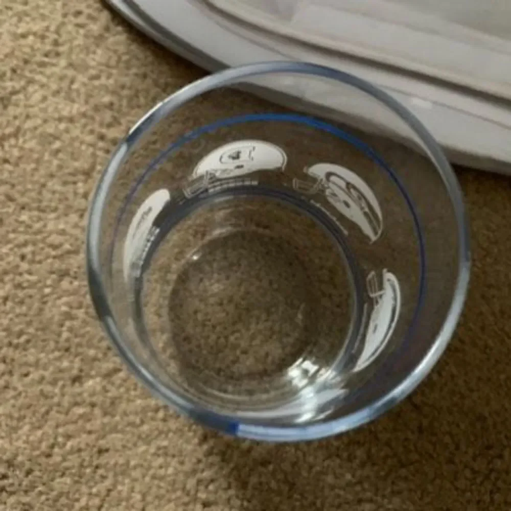 NFL AFC Western Division Glass Drink Tumbler